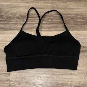 Black Sports Bra